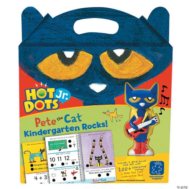 Early Learning Activities | Hot Dots Jr Pete The Cat Early Learning Early Learning Activities