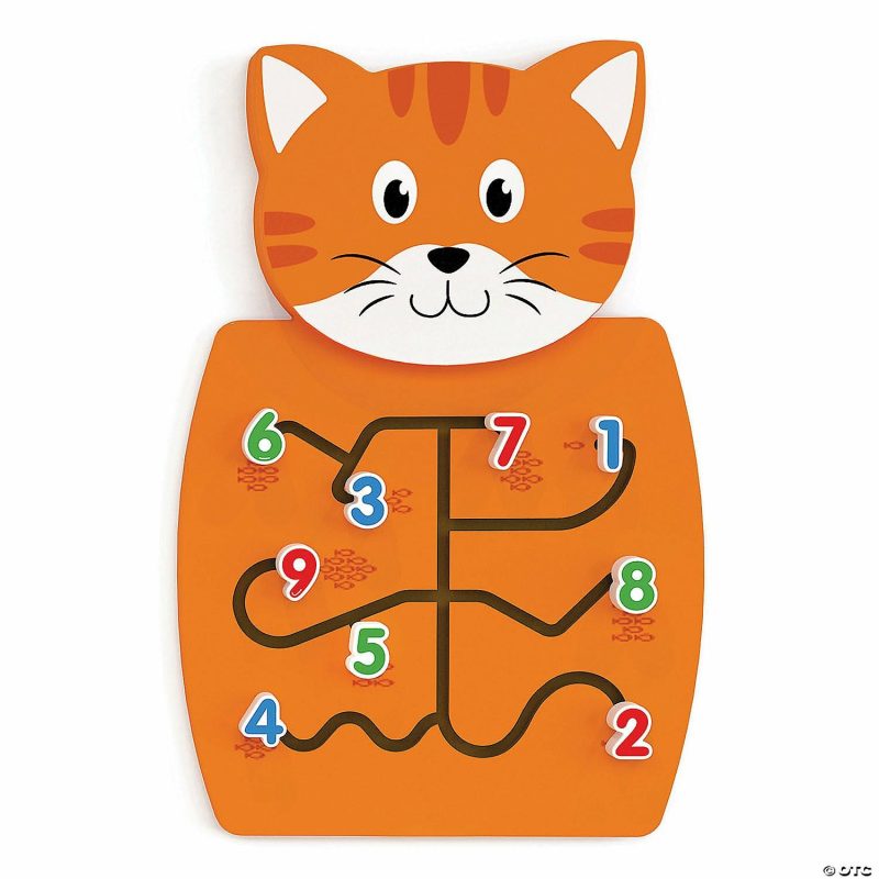 Early Learning Activities | Learning Advantage Single Activity Wall Panel, Cat Early Learning Early Learning Activities