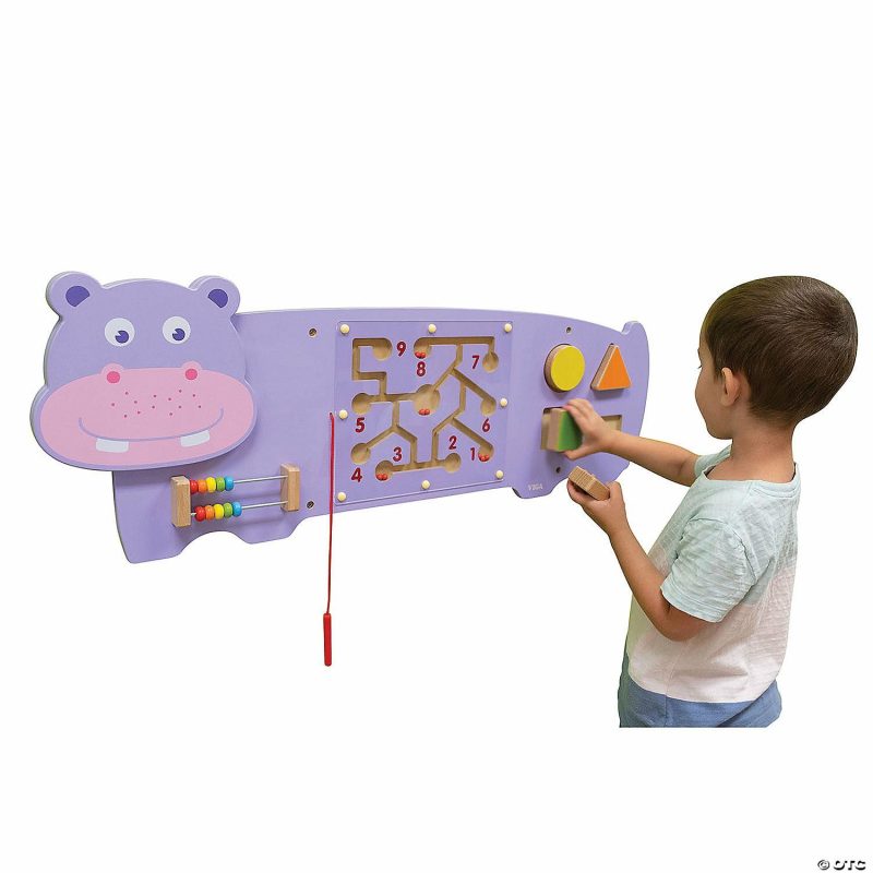 Early Learning Activities | Learning Advantage Three Activity Wall Panel, Hippo Early Learning Early Learning Activities