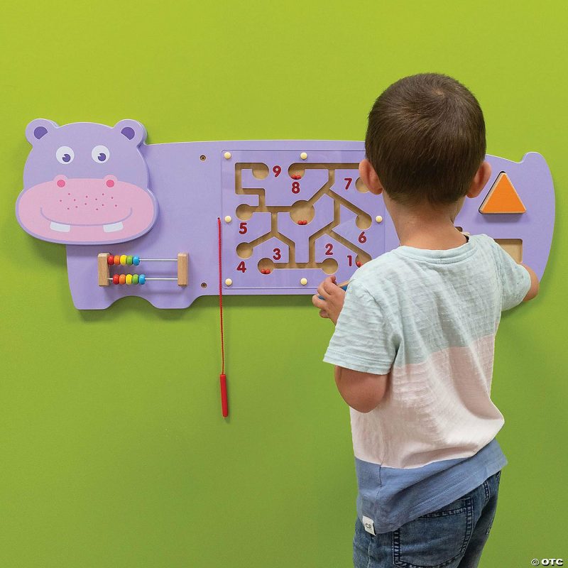 Early Learning Activities | Learning Advantage Three Activity Wall Panel, Hippo Early Learning Early Learning Activities