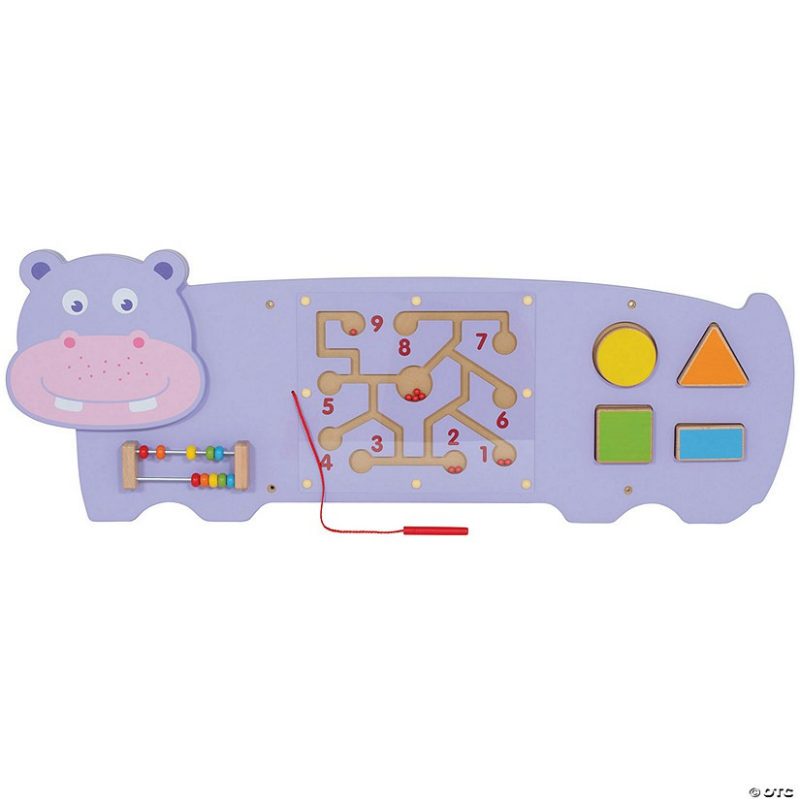 Early Learning Activities | Learning Advantage Three Activity Wall Panel, Hippo Early Learning Early Learning Activities