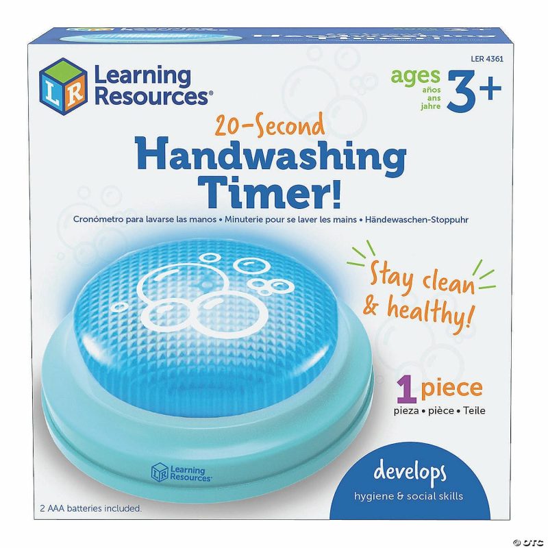 Early Learning Activities | Learning Resources 20-Second Handwashing Timer: Set Of 2 Early Learning Early Learning Activities