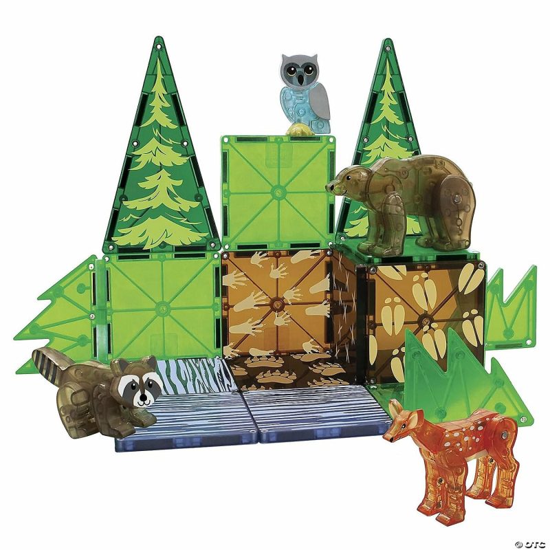 Early Learning Activities | Magna-Tiles® Forest Animals 25-Piece Magnetic Construction Set, The Original Magnetic Building Brand Early Learning Early Learning Activities