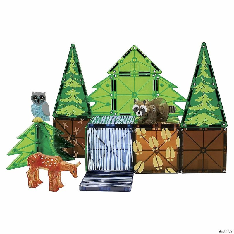 Early Learning Activities | Magna-Tiles® Forest Animals 25-Piece Magnetic Construction Set, The Original Magnetic Building Brand Early Learning Early Learning Activities