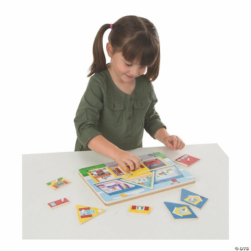 Early Learning Activities | Melissa & Doug: Around The House Sound Jigsaw Puzzle Early Learning Early Learning Activities