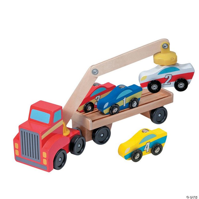 Early Learning Activities | Melissa & Doug Magnetic Car Loader Early Learning Early Learning Activities