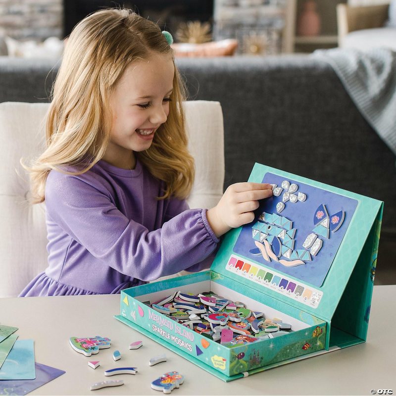 Early Learning Activities | Mermaid Island Sparkle Mosaics Early Learning Early Learning Activities