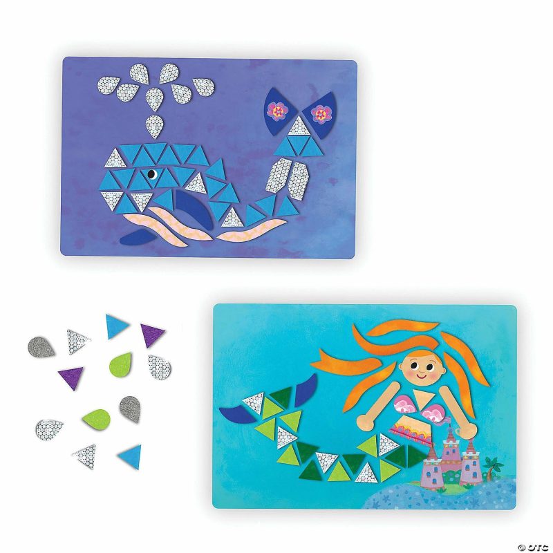 Early Learning Activities | Mermaid Island Sparkle Mosaics Early Learning Early Learning Activities