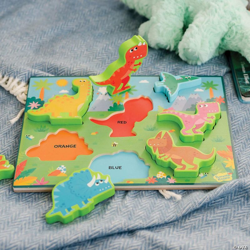 Early Learning Activities | My First Wooden Puzzle: Dinosaurs Early Learning Early Learning Activities