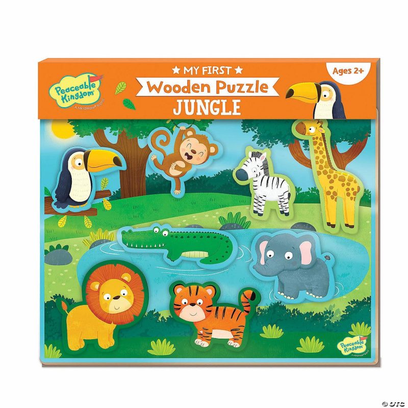 Early Learning Activities | My First Wooden Puzzle: Jungle Early Learning Early Learning Activities