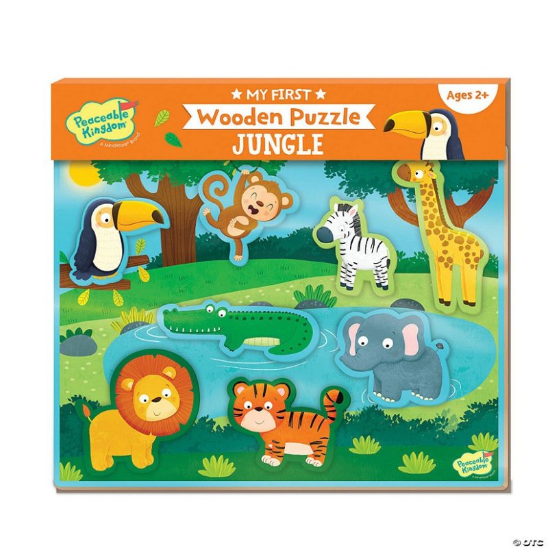 Early Learning Activities | My First Wooden Puzzle: Jungle Early Learning Early Learning Activities