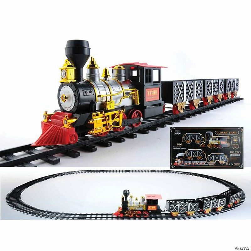 Early Learning Activities | Northlight 20-Piece Battery Operated Christmas Classic Train Set Early Learning Early Learning Activities