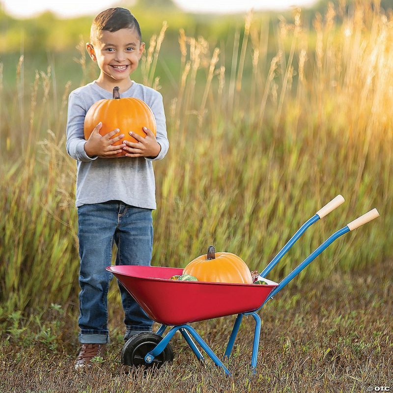 Early Learning Activities | Oh So Fun! Premium Metal Wheelbarrow For Kids Early Learning Early Learning Activities