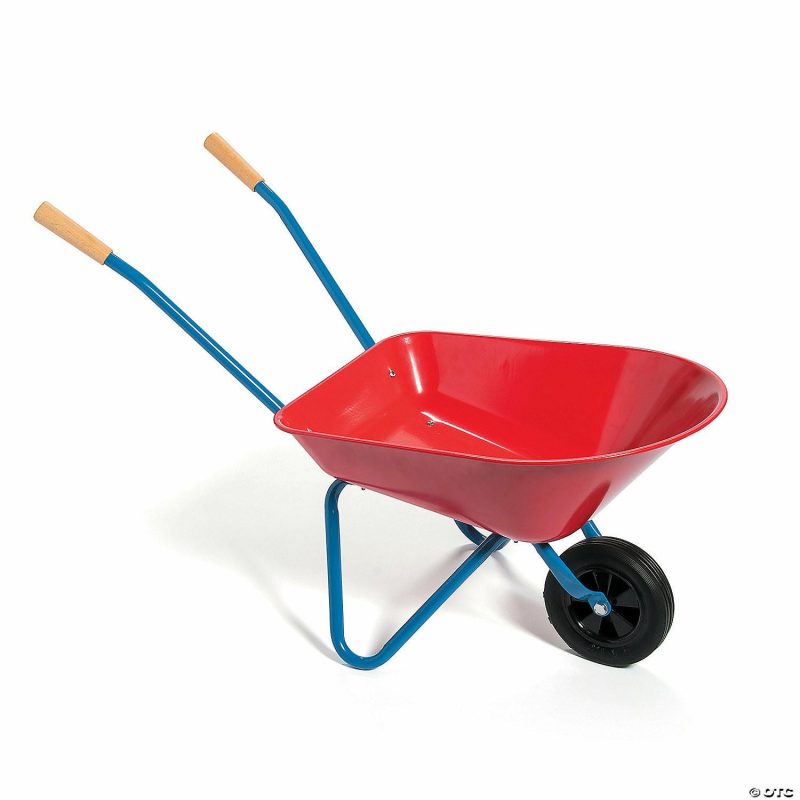 Early Learning Activities | Oh So Fun! Premium Metal Wheelbarrow For Kids Early Learning Early Learning Activities