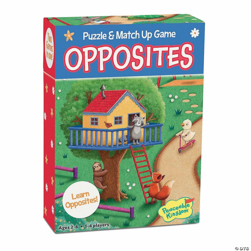 Early Learning Activities | Opposites Match Up Game & Puzzle Early Learning Early Learning Activities