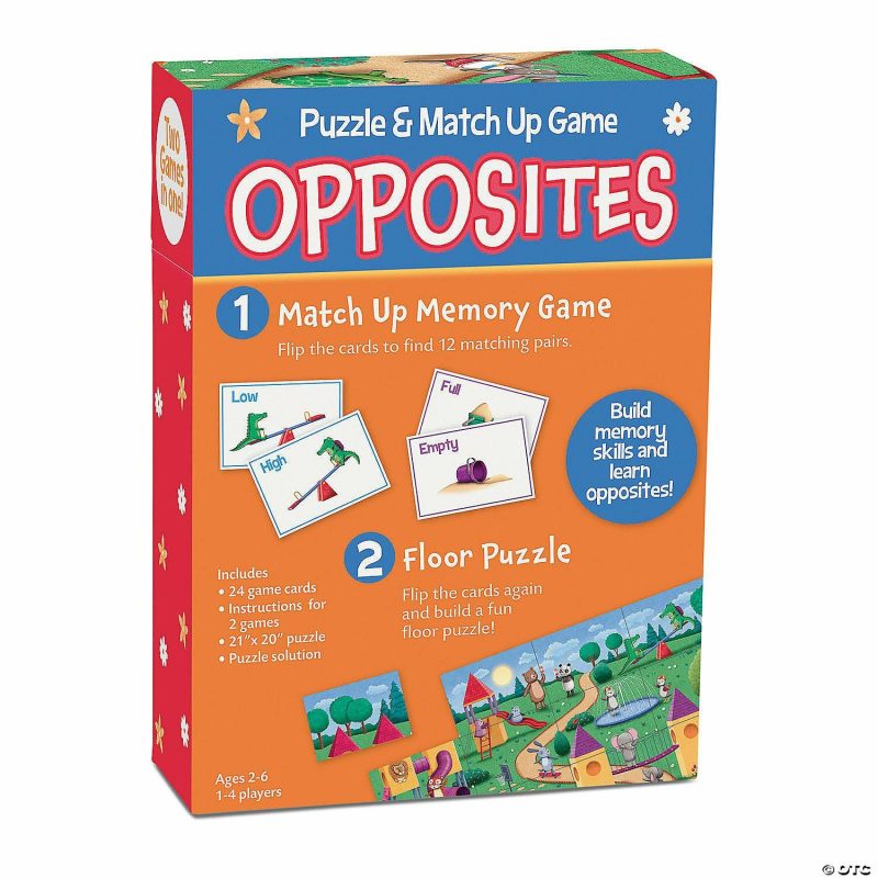 Early Learning Activities | Opposites Match Up Game & Puzzle Early Learning Early Learning Activities