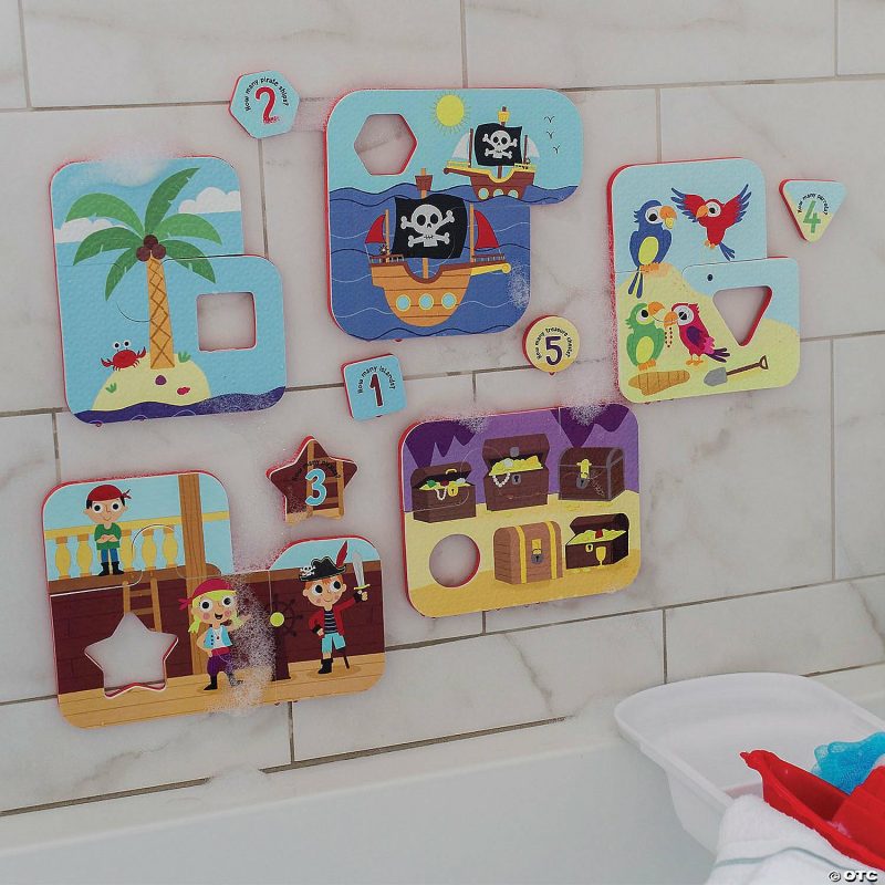 Early Learning Activities | Playful Pirates Bath Puzzles Early Learning Early Learning Activities