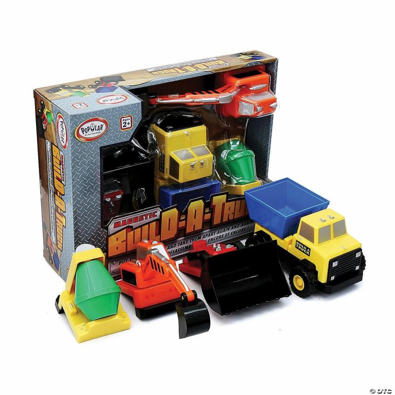 Early Learning Activities | Popular Playthings Magnetic Build-A-Truck™ Construction Set Early Learning Early Learning Activities