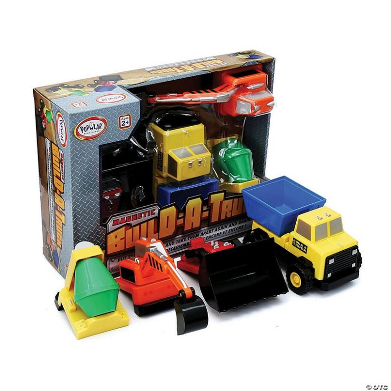 Early Learning Activities | Popular Playthings Magnetic Build-A-Truck™ Construction Set Early Learning Early Learning Activities