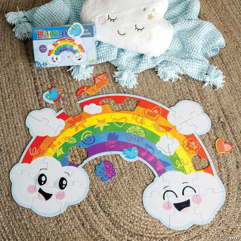 Early Learning Activities | Rainbow Floor Puzzle Early Learning Early Learning Activities