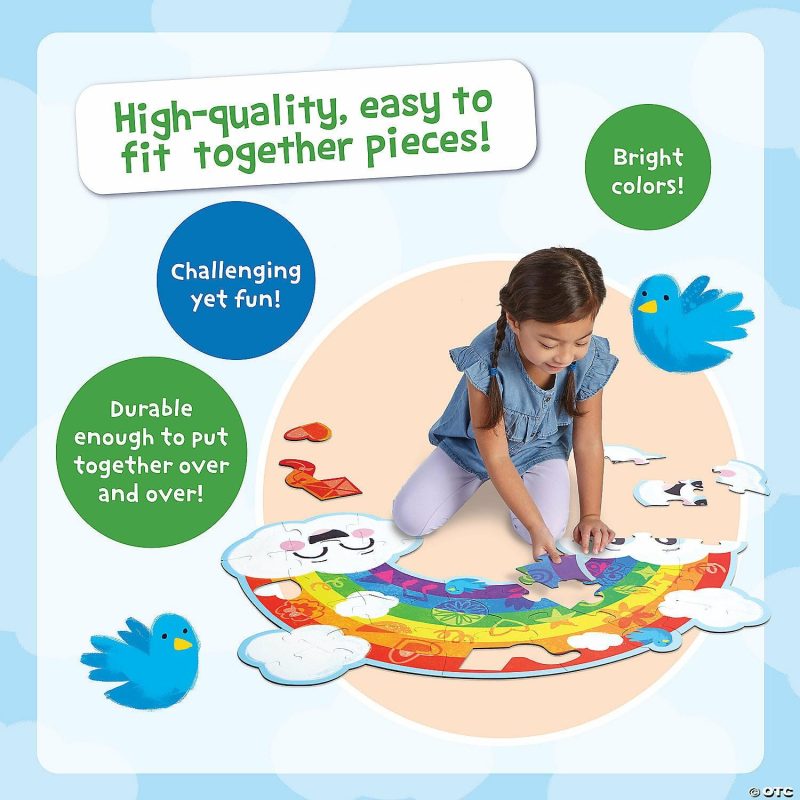 Early Learning Activities | Rainbow Floor Puzzle Early Learning Early Learning Activities