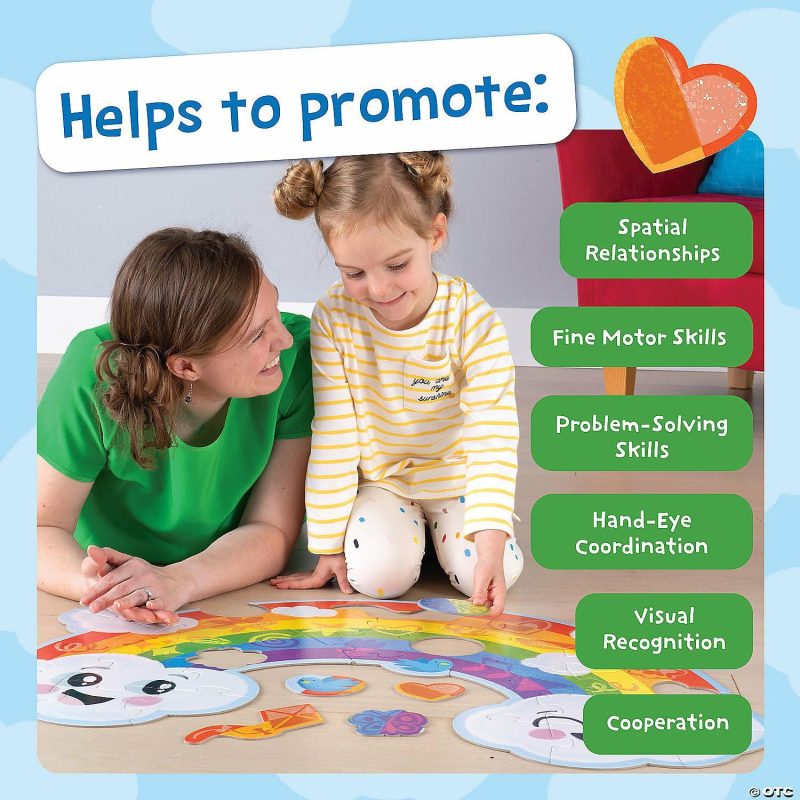 Early Learning Activities | Rainbow Floor Puzzle Early Learning Early Learning Activities