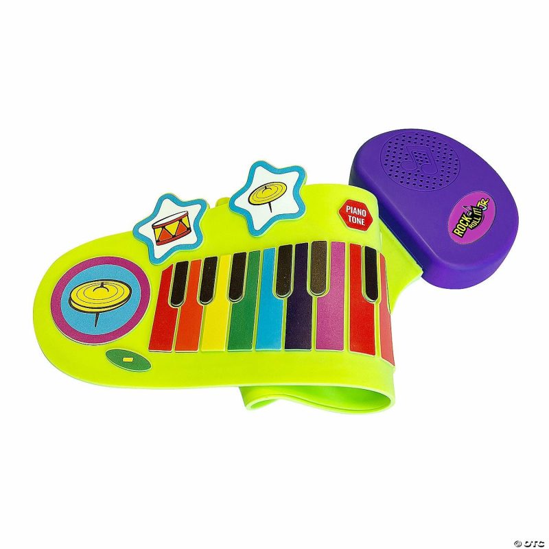 Early Learning Activities | Rainbow Rock And Roll It Junior Piano & Drum Set Early Learning Early Learning Activities