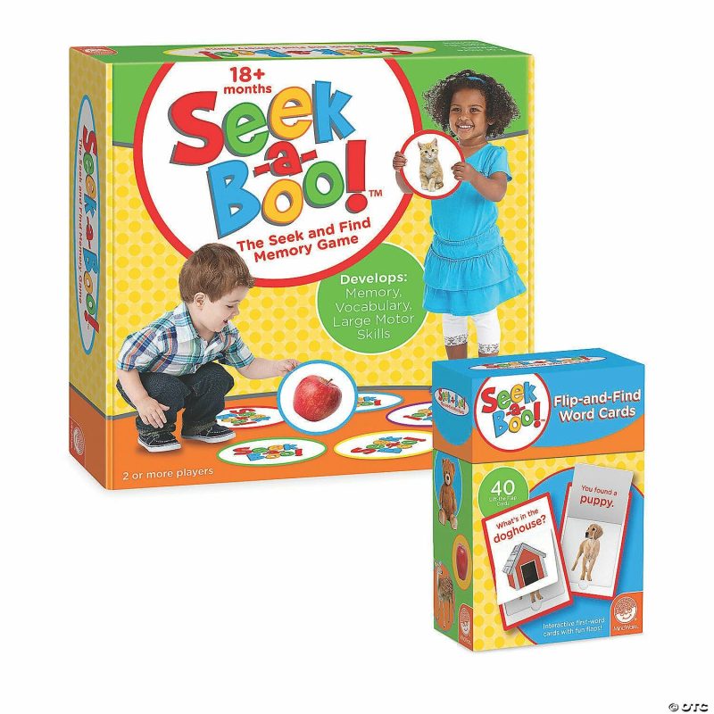 Early Learning Activities | Seek-A-Boo Game & Flip-And-Find Word Cards Early Learning Early Learning Activities