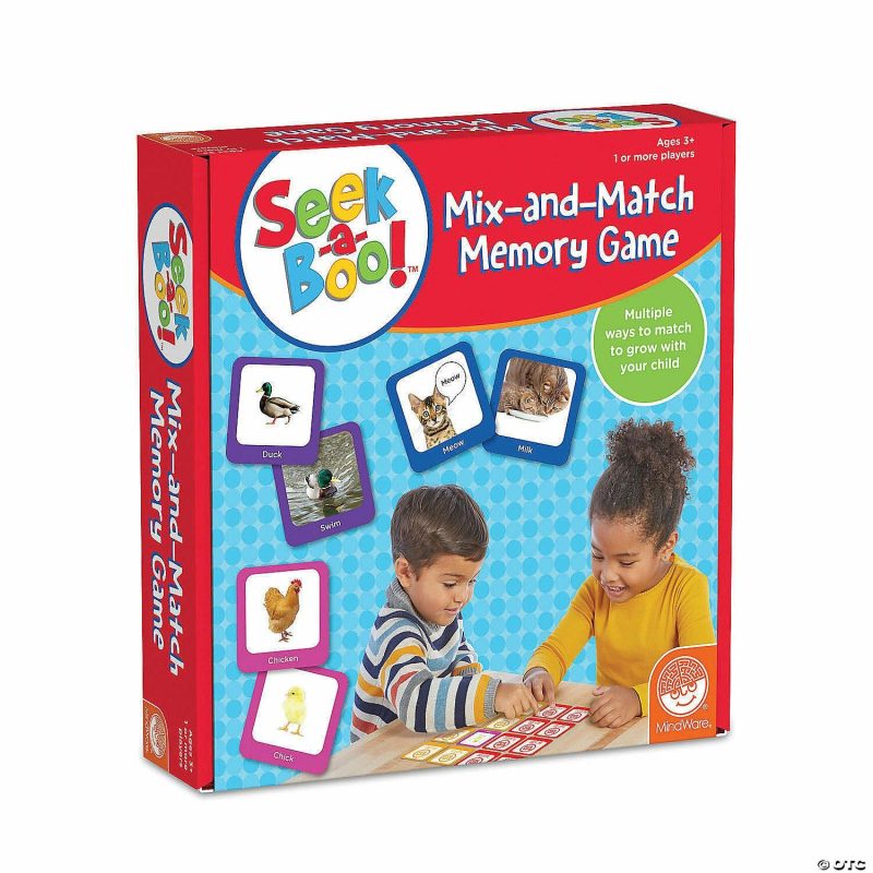 Early Learning Activities | Seek-A-Boo Mix-And-Match Memory Game Early Learning Early Learning Activities