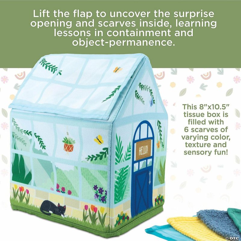 Early Learning Activities | Sensory Sprouts Peek & Pull Baby Tissue Box Toy Early Learning Early Learning Activities