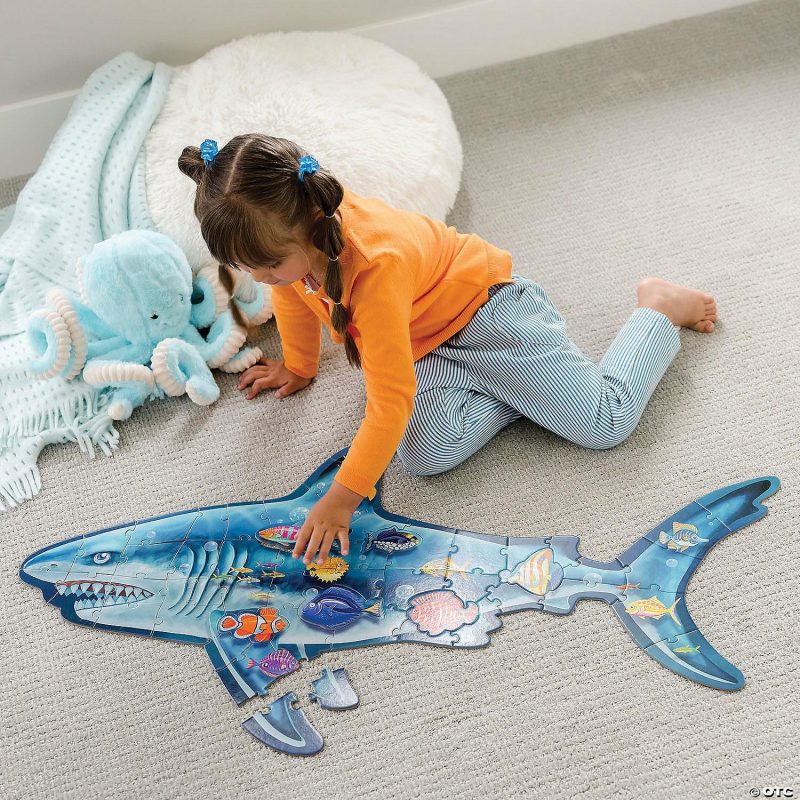 Early Learning Activities | Shark Floor Puzzle Early Learning Early Learning Activities