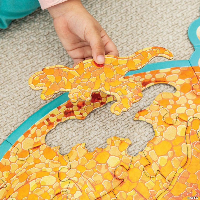 Early Learning Activities | Triceratops Floor Puzzle Early Learning Early Learning Activities