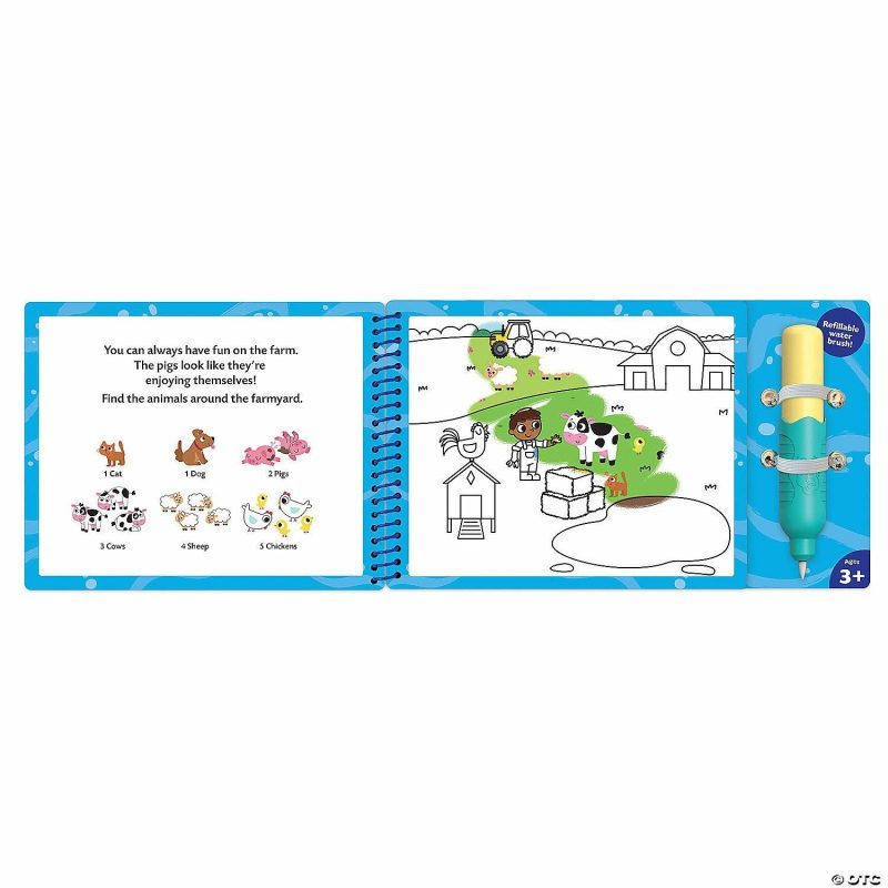 Early Learning Activities | Water Art Book: Animals Early Learning Early Learning Activities