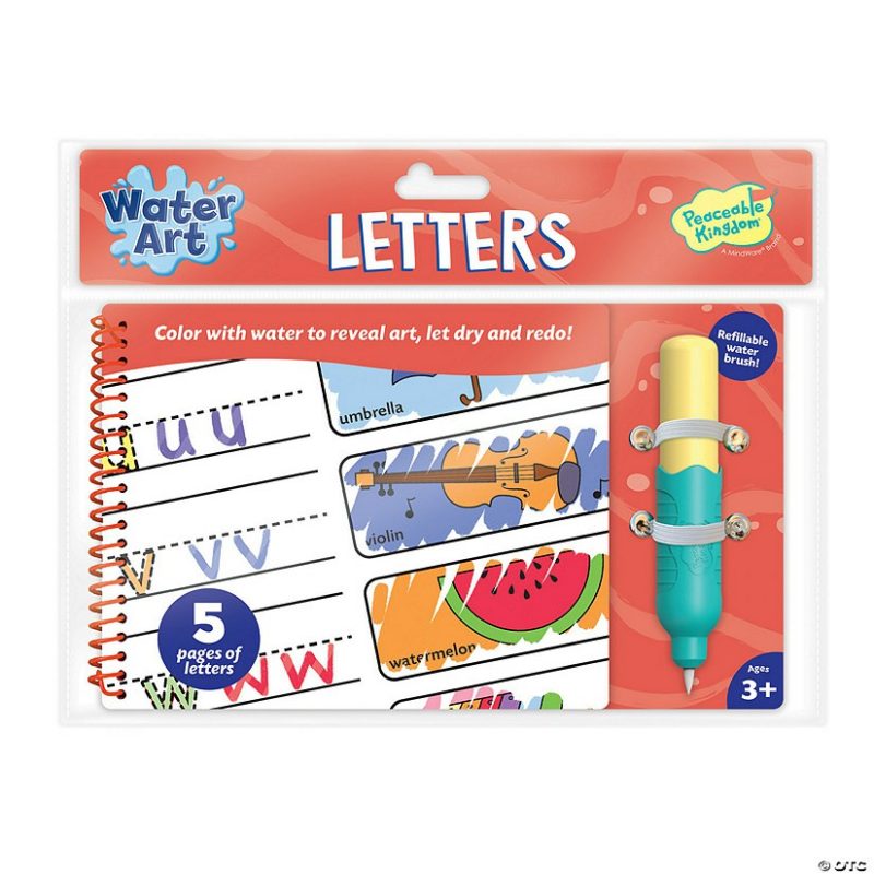 Early Learning Activities | Water Art Book: Letters Early Learning Early Learning Activities