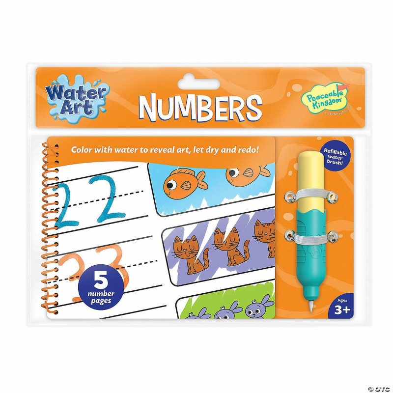 Early Learning Activities | Water Art Book: Numbers Early Learning Early Learning Activities