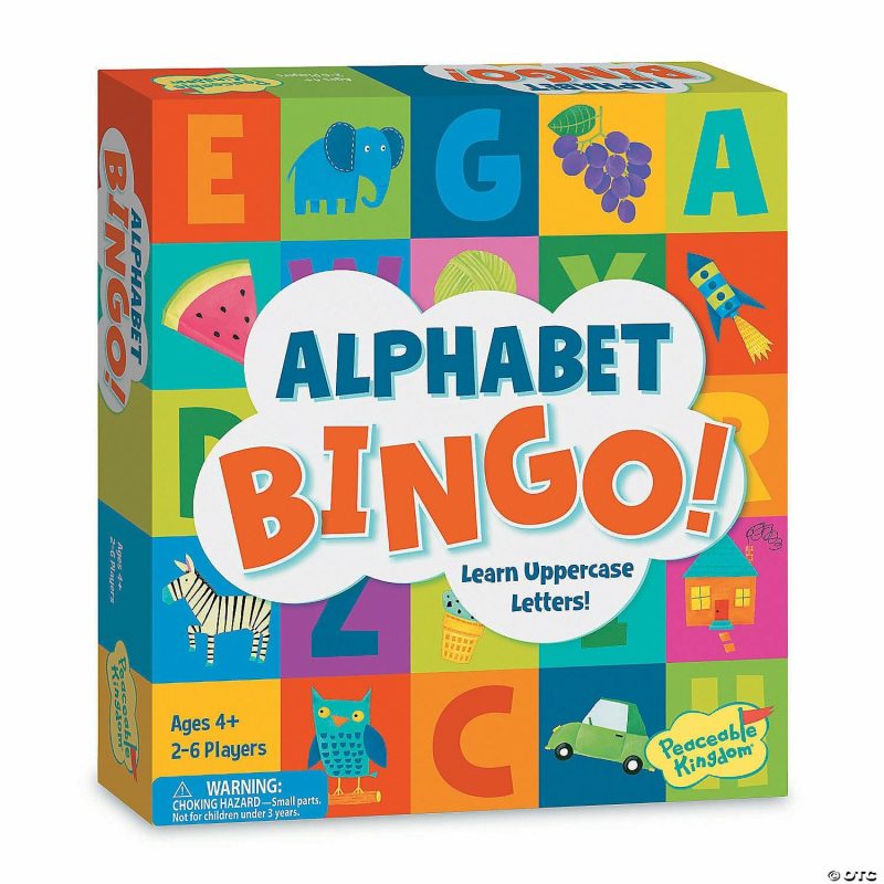 Early Learning Games | Alphabet Bingo Board Game Early Learning Early Learning Games