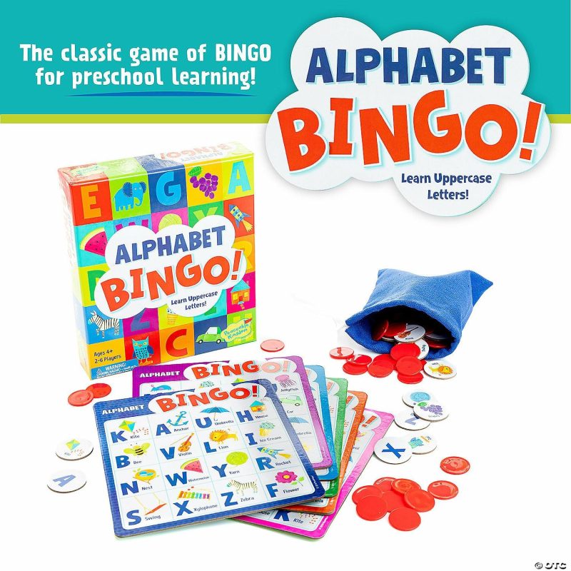 Early Learning Games | Alphabet Bingo Board Game Early Learning Early Learning Games