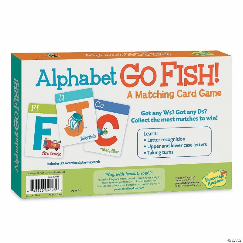 Early Learning Games | Alphabet Go Fish! Card Game Early Learning Early Learning Games