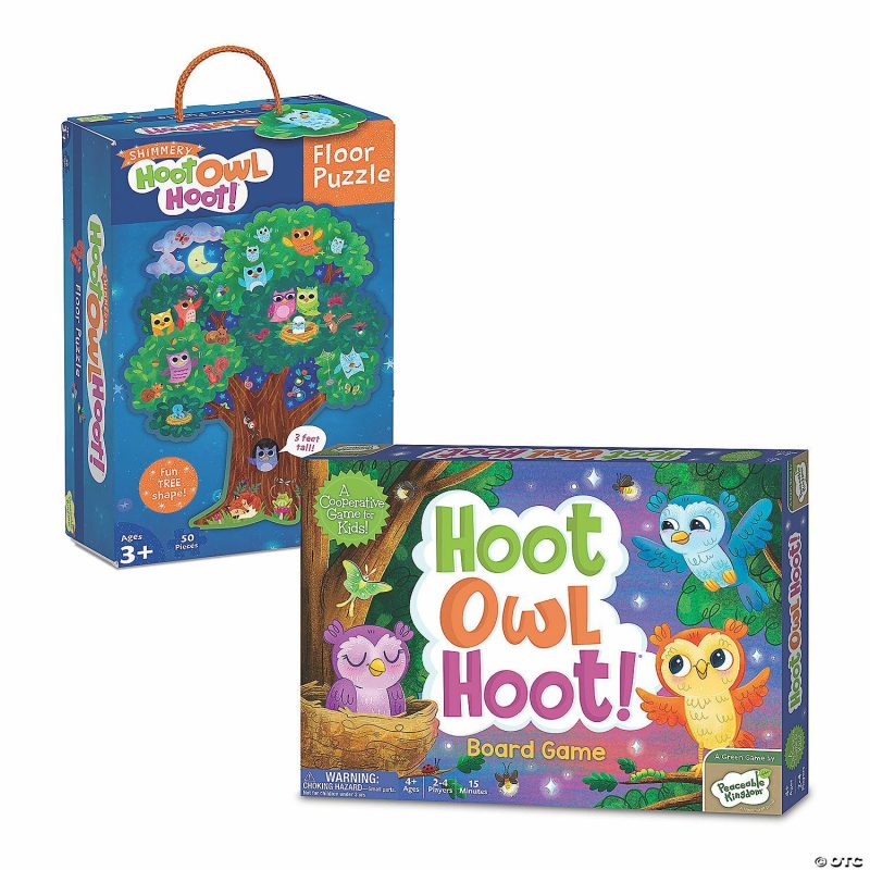 Early Learning Games | Hoot Owl Hoot! Play Collection: Game And Puzzle Set With Free Diary Early Learning Early Learning Games