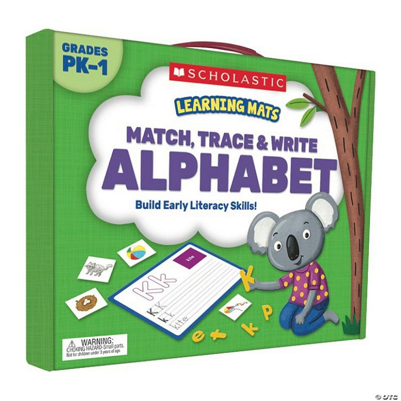 Early Learning Games | Learning Mats – Match, Trace & Write The Alphabet Early Learning Early Learning Games