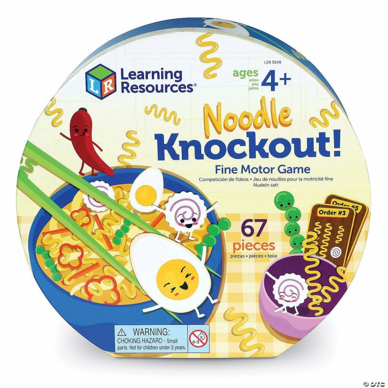 Early Learning Games | Learning Resources Noodle Knockout Fine Motor Game Early Learning Early Learning Games