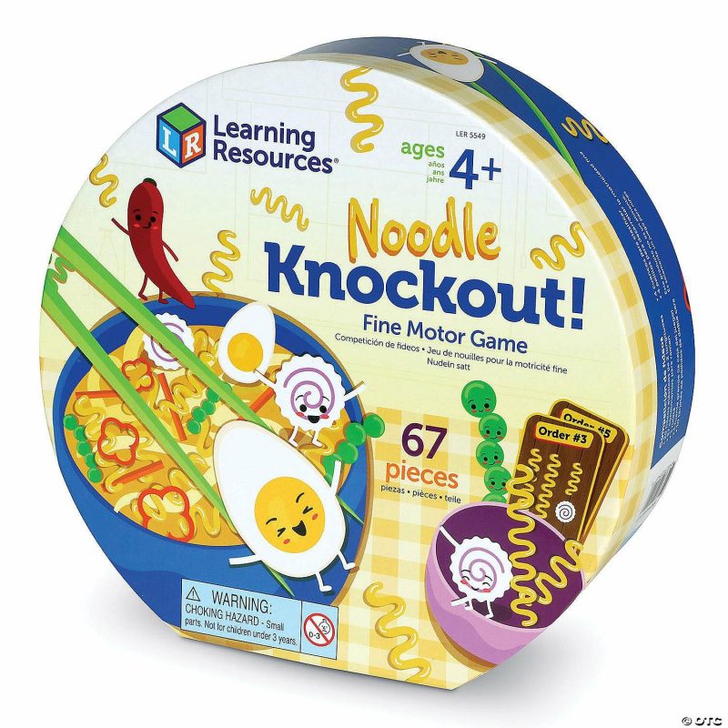 Early Learning Games | Learning Resources Noodle Knockout Fine Motor Game Early Learning Early Learning Games