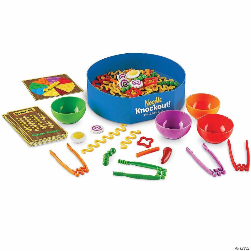 Early Learning Games | Learning Resources Noodle Knockout Fine Motor Game Early Learning Early Learning Games