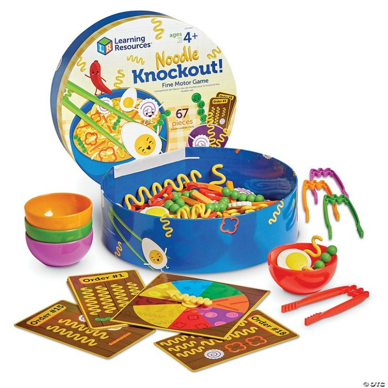 Early Learning Games | Learning Resources Noodle Knockout Fine Motor Game Early Learning Early Learning Games