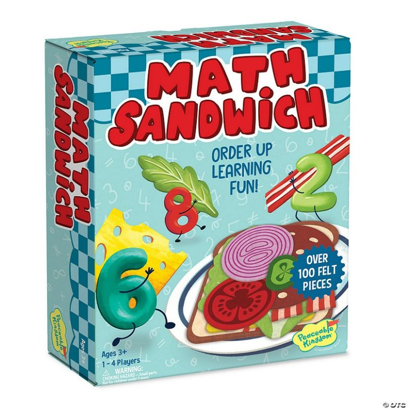 Early Learning Games | Math Sandwich Preschool Math Game Early Learning Early Learning Games