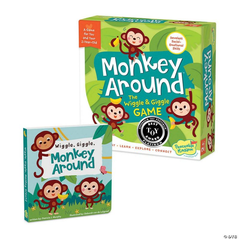 Early Learning Games | Monkey Around Game & Board Book Set Early Learning Early Learning Games