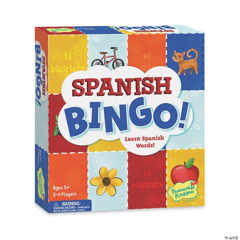 Early Learning Games | Spanish Bingo Early Learning Early Learning Games