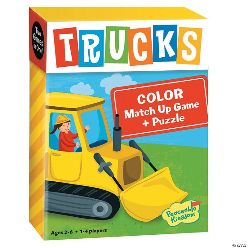 Early Learning Games | Trucks Color Match Up Game Early Learning Early Learning Games