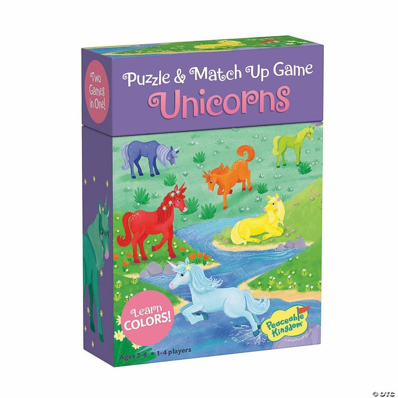 Early Learning Games | Unicorn Match Up Game Early Learning Early Learning Games