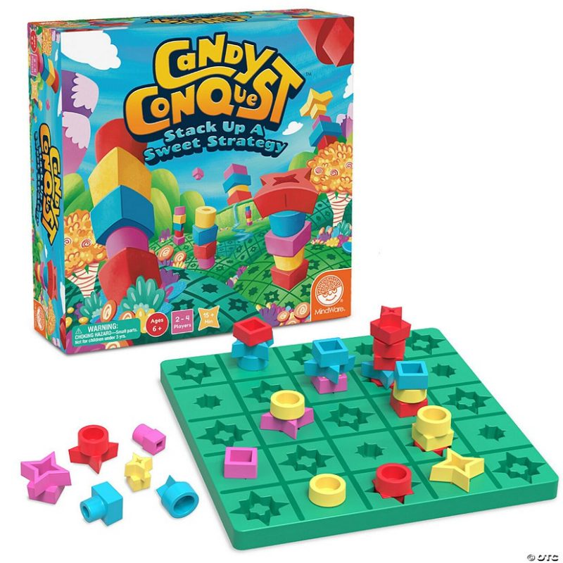 Family Game Night | Candy Conquest In-A-Row Classic Board Game Family Game Night Family Game Night